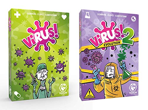 Outletdelocio.- Pack Juego Cartas Expansión Virus 2 Evolution (Tranjis Games. 62304)