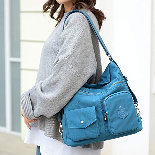 Outreo Mujer Bolsos de Moda Impermeable Mochilas Bolsas de Viaje Bolso Bandolera Sport Messenger Bag Bolsos Baratos Mano para Tablet Escolares Nylon (Beige One) Outreo Mujer Bolsos de Moda Impermeable Mochilas Bolsas de Viaje Bolso Bandolera Sport Messenger Bag Bolsos Baratos Mano para Tablet Escolares Nylon (Beige One)