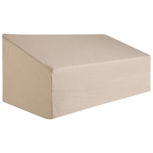 Outsunny Funda Protectora de Banco 3 Plazas Cubierta Protectora de Muebles Impermeable Exterior Jardín para Sofá Mesas Sillas Barbacoa 218x111x63/101cm