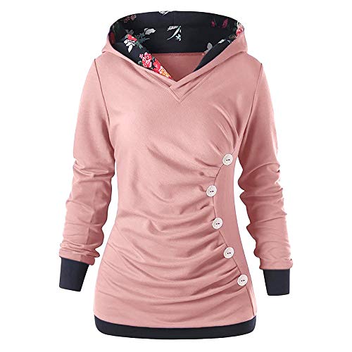 Overdose Abrigo Largo De Manga Larga con Botones OtoñO Invierno Sudaderas con Capucha OtoñO SuéTer Blusa Casual Overdose Abrigo Largo De Manga Larga con Botones OtoñO Invierno Sudaderas con Capucha OtoñO SuéTer Blusa Casual