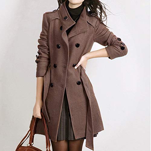 Overdose Chaqueta De Invierno para Mujer Casual Outwear Parka Cardigan Slim Coat Overcoat Invierno Abrigo Overdose Chaqueta De Invierno para Mujer Casual Outwear Parka Cardigan Slim Coat Overcoat Invierno Abrigo