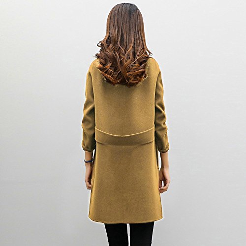 Overdose Chaqueta De Invierno para Mujer Casual Outwear Parka Cardigan Slim Coat Overcoat Invierno Abrigo Overdose Chaqueta De Invierno para Mujer Casual Outwear Parka Cardigan Slim Coat Overcoat Invierno Abrigo