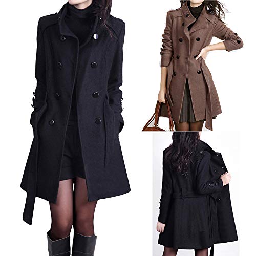 Overdose Chaqueta De Invierno para Mujer Casual Outwear Parka Cardigan Slim Coat Overcoat Invierno Abrigo Overdose Chaqueta De Invierno para Mujer Casual Outwear Parka Cardigan Slim Coat Overcoat Invierno Abrigo