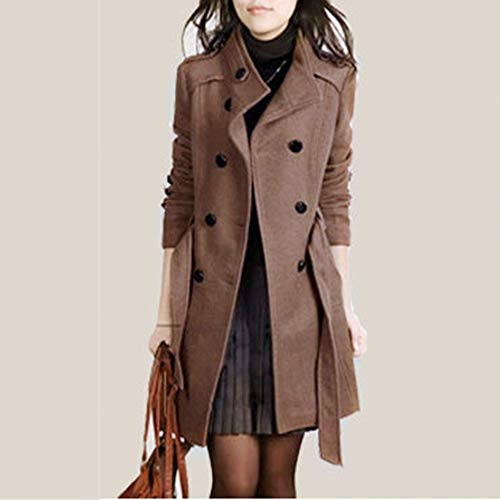 Overdose Chaqueta De Invierno para Mujer Casual Outwear Parka Cardigan Slim Coat Overcoat Invierno Abrigo Overdose Chaqueta De Invierno para Mujer Casual Outwear Parka Cardigan Slim Coat Overcoat Invierno Abrigo