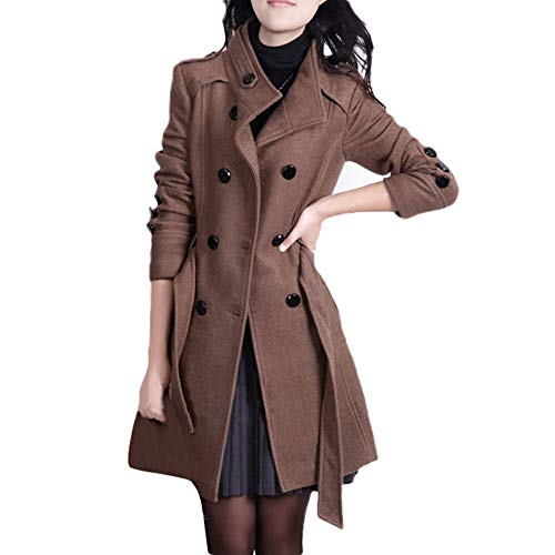 Overdose Chaqueta De Invierno para Mujer Casual Outwear Parka Cardigan Slim Coat Overcoat Invierno Abrigo Overdose Chaqueta De Invierno para Mujer Casual Outwear Parka Cardigan Slim Coat Overcoat Invierno Abrigo