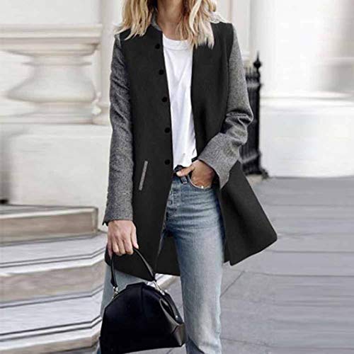 Overdose Chaqueta para Mujer De Manga Larga Casual Chaqueta Lady Coat Jumper Knitwear Nuevas Tapas Superiores Overdose Chaqueta para Mujer De Manga Larga Casual Chaqueta Lady Coat Jumper Knitwear Nuevas Tapas Superiores