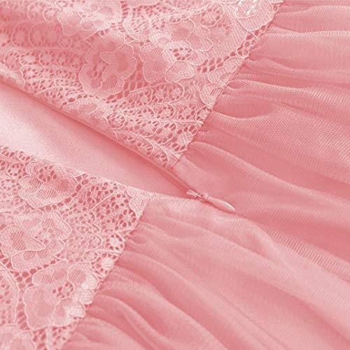 OverDose mujer De La Vendimia Princesa Bow CóCtel De Encaje Floral O-Cuello Fiesta Formal Una LíNea Swing Dress Novia Vestidos De Dama De Honor OverDose mujer De La Vendimia Princesa Bow CóCtel De Encaje Floral O-Cuello Fiesta Formal Una LíNea Swing Dress Novia Vestidos De Dama De Honor