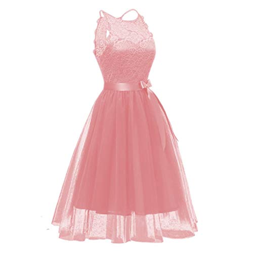 OverDose mujer De La Vendimia Princesa Bow CóCtel De Encaje Floral O-Cuello Fiesta Formal Una LíNea Swing Dress Novia Vestidos De Dama De Honor OverDose mujer De La Vendimia Princesa Bow CóCtel De Encaje Floral O-Cuello Fiesta Formal Una LíNea Swing Dress Novia Vestidos De Dama De Honor