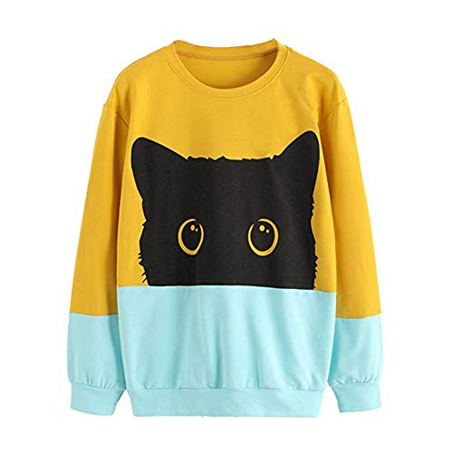 Overdose Sudadera con Capucha De Manga Larga con Capucha De ImpresióN Casual del Gato De Las Mujeres Linda Sudadera con Capucha Camiseta Deportiva De Los Deportes Overdose Sudadera con Capucha De Manga Larga con Capucha De ImpresióN Casual del Gato De Las Mujeres Linda Sudadera con Capucha Camiseta Deportiva De Los Deportes