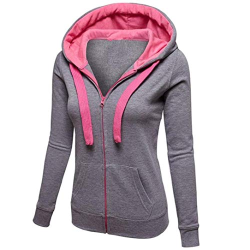 Overdose Sudaderas con Capucha para Mujer con Capucha Sudadera con Capucha Sudadera con Capucha Jersey Jersey Chaqueta con Capucha De La Cremallera Tapas Superiores