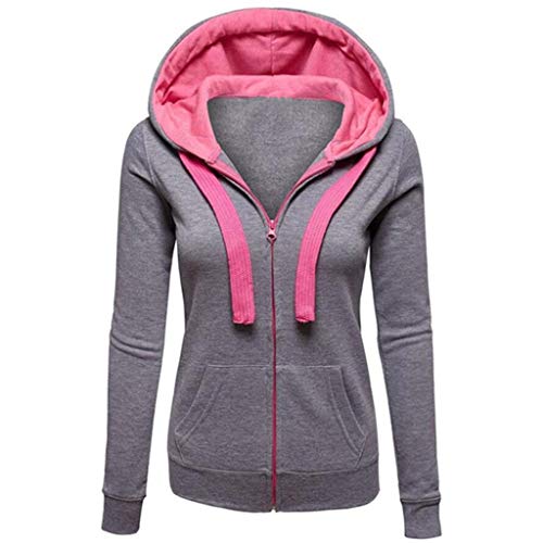 Overdose Sudaderas con Capucha para Mujer con Capucha Sudadera con Capucha Sudadera con Capucha Jersey Jersey Chaqueta con Capucha De La Cremallera Tapas Superiores