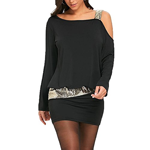 Overdose Vestido De Fiesta De Noche para Las Mujeres Sexy Sin Tirantes Lentejuelas Bodycon Blingbling Mini Vestido Blouson Vestidos De Invitados De Boda Overdose Vestido De Fiesta De Noche para Las Mujeres Sexy Sin Tirantes Lentejuelas Bodycon Blingbling Mini Vestido Blouson Vestidos De Invitados De Boda