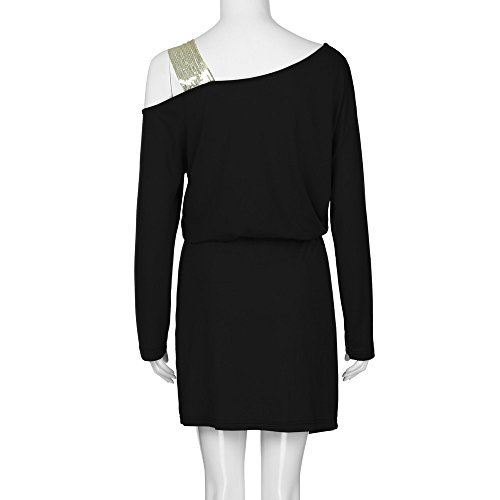 Overdose Vestido De Fiesta De Noche para Las Mujeres Sexy Sin Tirantes Lentejuelas Bodycon Blingbling Mini Vestido Blouson Vestidos De Invitados De Boda Overdose Vestido De Fiesta De Noche para Las Mujeres Sexy Sin Tirantes Lentejuelas Bodycon Blingbling Mini Vestido Blouson Vestidos De Invitados De Boda