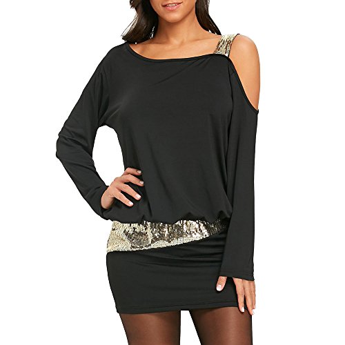Overdose Vestido De Fiesta De Noche para Las Mujeres Sexy Sin Tirantes Lentejuelas Bodycon Blingbling Mini Vestido Blouson Vestidos De Invitados De Boda Overdose Vestido De Fiesta De Noche para Las Mujeres Sexy Sin Tirantes Lentejuelas Bodycon Blingbling Mini Vestido Blouson Vestidos De Invitados De Boda