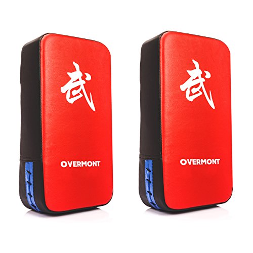 Overmont Pao de Cuero PU Saco de Boxeo Almohadilla de Choque Cojín Kick para Boxeo Taekwondo Karate Judo Jiu-Jitsu brasileño UFC MMA K1 Entrenamiento Boxing Tailandés Jeet Kune Do 40cm*20cm*10cm Overmont Pao de Cuero PU Saco de Boxeo Almohadilla de Choque Cojín Kick para Boxeo Taekwondo Karate Judo Jiu-Jitsu brasileño UFC MMA K1 Entrenamiento Boxing Tailandés Jeet Kune Do 40cm*20cm*10cm