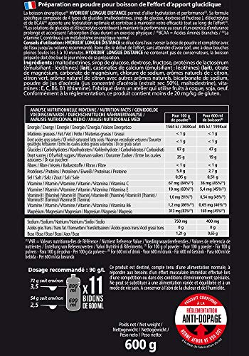 OVERSTIM.s - Hydrixir Larga Distancia (600 G) - Limón-Limón Verde - Bebida Energética Para El Deporte - Proteínas, Bcaa Y Electrolitos - Sabores Naturales - Sin Conservantes 600 g OVERSTIM.s - Hydrixir Larga Distancia (600 G) - Limón-Limón Verde - Bebida Energética Para El Deporte - Proteínas, Bcaa Y Electrolitos - Sabores Naturales - Sin Conservantes 600 g