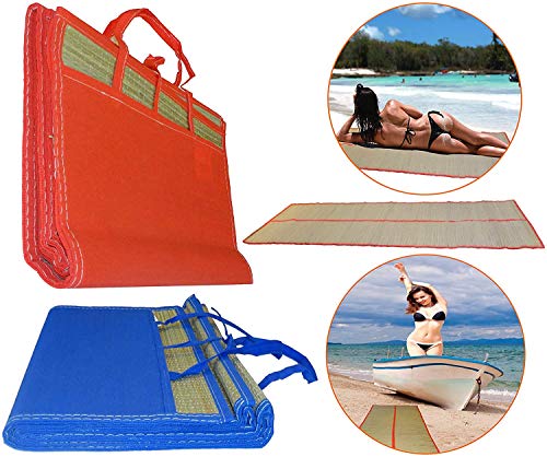 O&W Security Esterilla de playa de paja para la playa, 180 x 60 cm, con asa, muy buena calidad, fácil de transportar y ecológica. O&W Security Esterilla de playa de paja para la playa, 180 x 60 cm, con asa, muy buena calidad, fácil de transportar y ecológica.