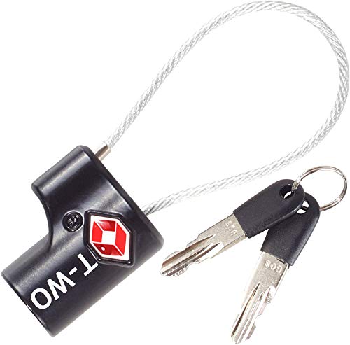 OW-Travel Candado de Cable con Llave TSA, Cable Acero Plastificado. Candado para Taquilla. Candados para mochilas y maletas. Candado Taquilla Gimnasio. TSA Candado Seguridad cable con Llaves Negro 1 OW-Travel Candado de Cable con Llave TSA, Cable Acero Plastificado. Candado para Taquilla. Candados para mochilas y maletas. Candado Taquilla Gimnasio. TSA Candado Seguridad cable con Llaves Negro 1
