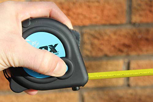 OX Tools OX-T029105 OX Comercio 5M Cinta Métrico Solo, negro/azul, 5 m OX Tools OX-T029105 OX Comercio 5M Cinta Métrico Solo, negro/azul, 5 m