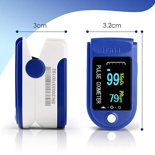 Oxímetro Dedo con Pantalla LCD Pulsioxímetro de Pulso para Medición de SpO2 con Alarma y 4 Direcciones Giratorias para Adultos y Niños Oxímetro Dedo con Pantalla LCD Pulsioxímetro de Pulso para Medición de SpO2 con Alarma y 4 Direcciones Giratorias para Adultos y Niños