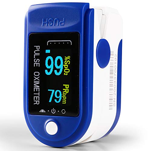 Oxímetro Dedo con Pantalla LCD Pulsioxímetro de Pulso para Medición de SpO2 con Alarma y 4 Direcciones Giratorias para Adultos y Niños Oxímetro Dedo con Pantalla LCD Pulsioxímetro de Pulso para Medición de SpO2 con Alarma y 4 Direcciones Giratorias para Adultos y Niños