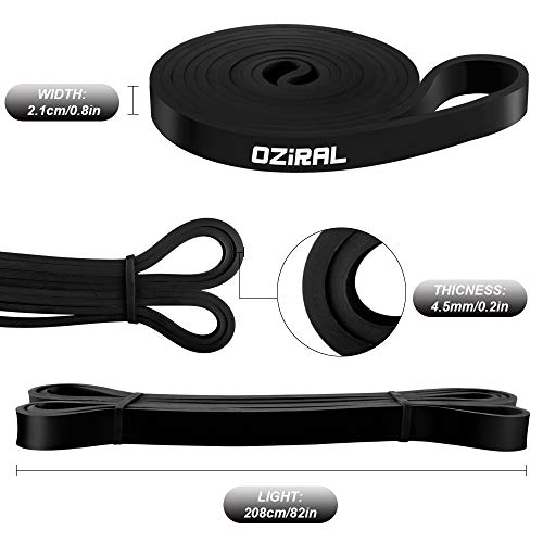 Oziral Bandas de Resistencia,Bandas Asistidos Elástica de Ejercicios para Mujeres y Hombres,Cuerda Duradera de Látex Natural Premium para Entrenamiento de Fuerza,Crossfit,Yoga y Pilates Oziral Bandas de Resistencia,Bandas Asistidos Elástica de Ejercicios para Mujeres y Hombres,Cuerda Duradera de Látex Natural Premium para Entrenamiento de Fuerza,Crossfit,Yoga y Pilates