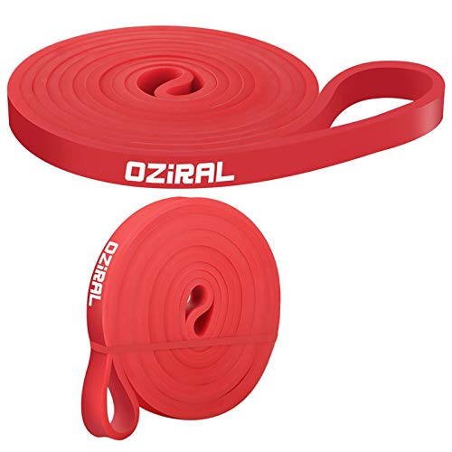 Oziral Bandas de Resistencia,Bandas Asistidos Elástica de Ejercicios para Mujeres y Hombres,Cuerda Duradera de Látex Natural Premium para Entrenamiento de Fuerza,Crossfit,Yoga y Pilates