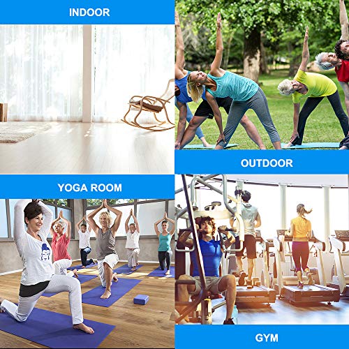 Oziral Cuerda de Tensión Multifunción para Fitness, Actualización 4 Tubos Elástico Pierna ejercitador Sit-up Culturismo expansor, Pedal Bandas de Resistencia para Gimnasio en casa-Blue Oziral Cuerda de Tensión Multifunción para Fitness, Actualización 4 Tubos Elástico Pierna ejercitador Sit-up Culturismo expansor, Pedal Bandas de Resistencia para Gimnasio en casa-Blue