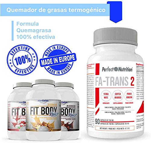 Pack adelgazamiento : Batido sustitutivo de comida + quema grasas termogenico dieta hombre y mujer (Chocolate - Bombon 1KG)