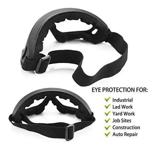Pack de 2 gafas de seguridad para niños con protección anti niebla y protección ultravioleta perfecta para pistola de espuma Blasters