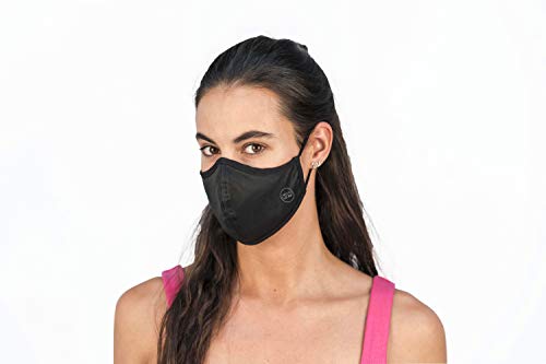 Pack de 3 Mascarillas Homologadas de Tela Reutilizable Negras Pack de 3 Mascarillas Homologadas de Tela Reutilizable Negras