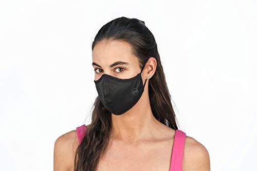 Pack de 3 Mascarillas Homologadas de Tela Reutilizable Negras