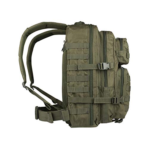 Pack de asalto MOLLE táctico con mochila de patrulla 36L, Verde oliva