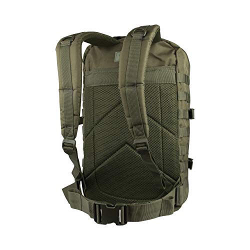 Pack de asalto MOLLE táctico con mochila de patrulla 36L, Verde oliva