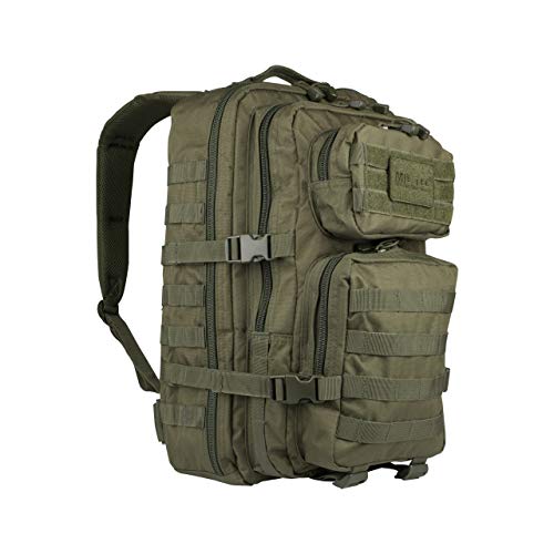 Pack de asalto MOLLE táctico con mochila de patrulla 36L, Verde oliva