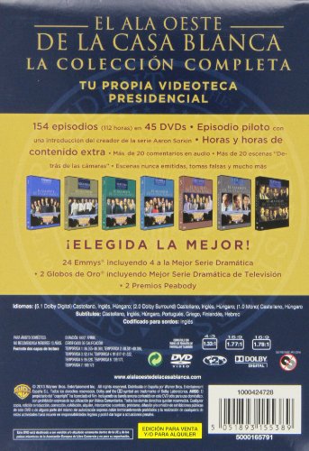 Pack El Ala Oeste De Casa Blanca Temporada 1-7 Colección Completa [DVD]
