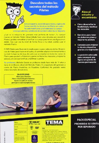 Pack Pilates para Dummies + DVD