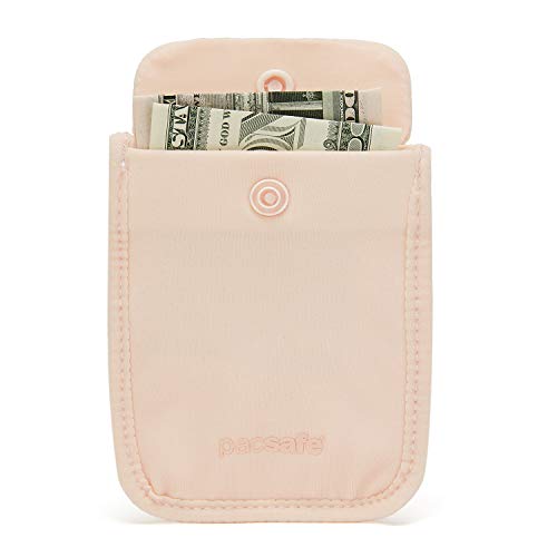 Pacsafe Coversafe S25 Secret Bra Pouch Bolsa de Cuerdas para El Gimnasio, 4 cm, Orchid Pink 314