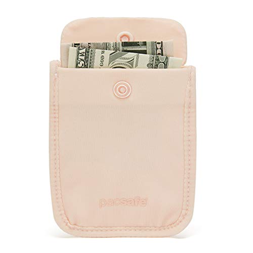 Pacsafe Coversafe S25 Secret Bra Pouch Bolsa de Cuerdas para El Gimnasio, 4 cm, Orchid Pink 314