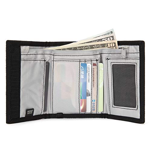 PacSafe Rfidsafe Z50 - Bloqueo RFID (Triple Plegable), Color Negro, Black (Negro) - 10600100 PacSafe Rfidsafe Z50 - Bloqueo RFID (Triple Plegable), Color Negro, Black (Negro) - 10600100