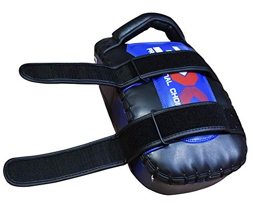 Pad De Muay Thai Para Entrenamiento Curvo Kickboxing Pateando El Escudo De La Huelga Entrenamiento De Kick Boxing Krav Maga MMA Artes Marciales Karate Objetivo De Rodilla Y Codo 1 PC VENDIDO COMO SOLO