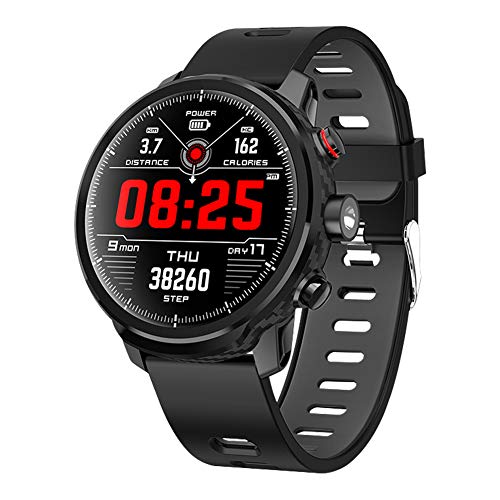 Padgene Smartwatch, Reloj Inteligente IP68 Impermeable Bluetooth SmartWatch con Múltiples Modos de Deportes, Fitness Tracker, Monitor de Dormir, Notificación de Llamada y Mensaje para Android e iOS