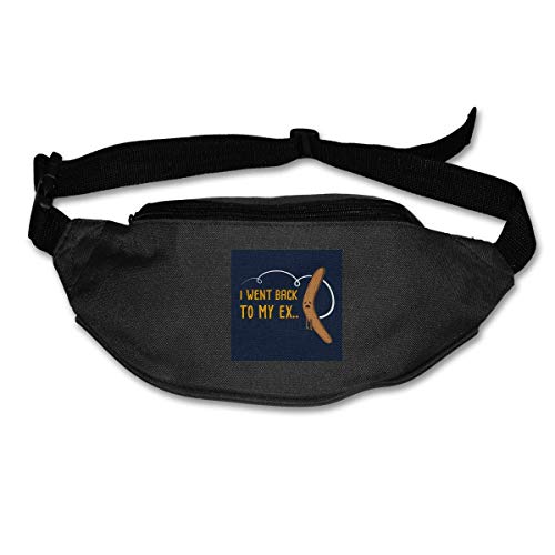 PageHar Riñonera para Mujeres, Hombres, Boomerang volvió a su ex riñonera, Bolsa de Viaje, Bolsillo, Billetera, riñonera PageHar Riñonera para Mujeres, Hombres, Boomerang volvió a su ex riñonera, Bolsa de Viaje, Bolsillo, Billetera, riñonera