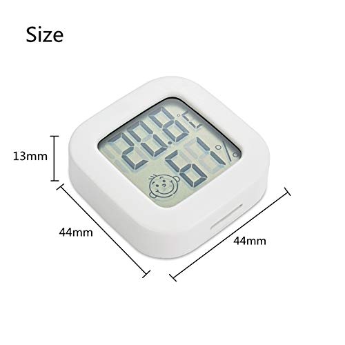 PAIRIER 3 Piezas Mini Termómetro Higrómetro Digital Monitor del Indicador medidor de Humedad para el Hogar Oficina Sala de bebés Guardarropa PAIRIER 3 Piezas Mini Termómetro Higrómetro Digital Monitor del Indicador medidor de Humedad para el Hogar Oficina Sala de bebés Guardarropa