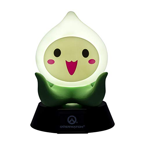 Paladone Overwatch Pachimari Icon Light | Lámpara coleccionable Lucio | Ideal para dormitorios de niños, oficina y hogar | Pop Culture Gaming Merchandise, Crema