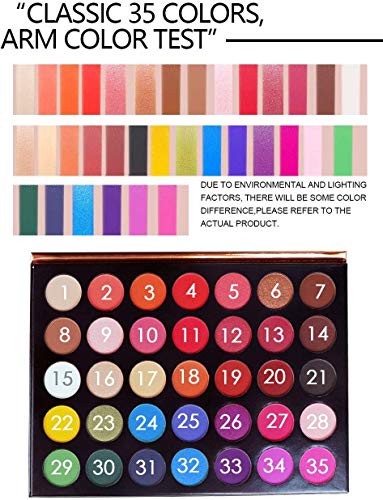 Paleta de sombras de ojos Paleta de maquillaje, tonos de color perfectamente combinables, mate, texturas luminosas y brillantes, para ojos seductores Paleta de sombras de ojos Paleta de maquillaje, tonos de color perfectamente combinables, mate, texturas luminosas y brillantes, para ojos seductores