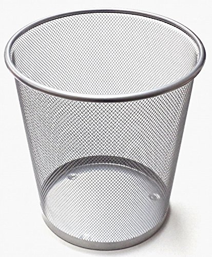 PAMEX Papelera de Rejilla Metálica (Gris) PAMEX Papelera de Rejilla Metálica (Gris)