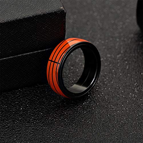 PAMTIER Anillo Giratorio de Deporte al Aire Libre de Acero Inoxidable Unisex Único NBA Banda De Baloncesto Joyería Encantadora Tamaño 12 PAMTIER Anillo Giratorio de Deporte al Aire Libre de Acero Inoxidable Unisex Único NBA Banda De Baloncesto Joyería Encantadora Tamaño 12