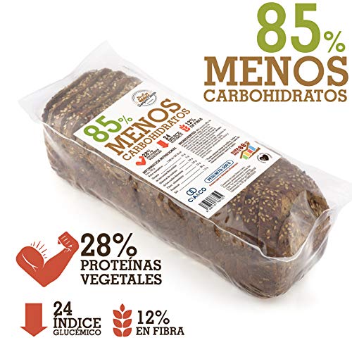 Pan Proteico SiempreTierno XXL 500 grs · Pan Keto Proteinado Bajo en Carbohidratos · 28% de Proteínas · Ideal dietas Hipocalóricas y Altas en Proteínas KETO · Dura hasta 88 días sin frio. Pan Proteico SiempreTierno XXL 500 grs · Pan Keto Proteinado Bajo en Carbohidratos · 28% de Proteínas · Ideal dietas Hipocalóricas y Altas en Proteínas KETO · Dura hasta 88 días sin frio.
