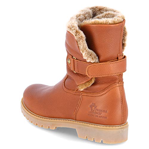 Panama Jack Felia B8 - Botas Antideslizantes de cuero mujer, color marrón(Cuero / Bark), talla 38